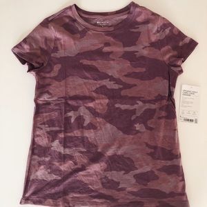 Athleta Organic Daily Camo Crew, Pink